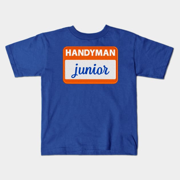 handyman junior Kids T-Shirt by mystudiocreate